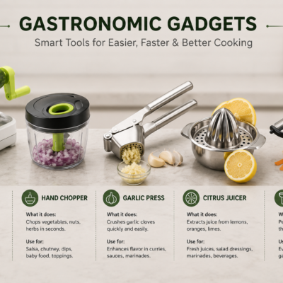 Gastronomic Gadgets – A Complete Guide to Modern Cooking Accessories and Smart Kitchen Solutions