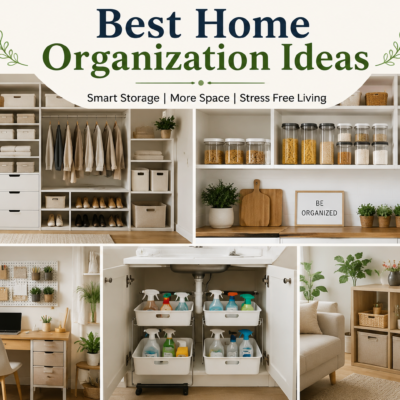Best Home Organization Ideas – Smart Ideas for Modern Homes