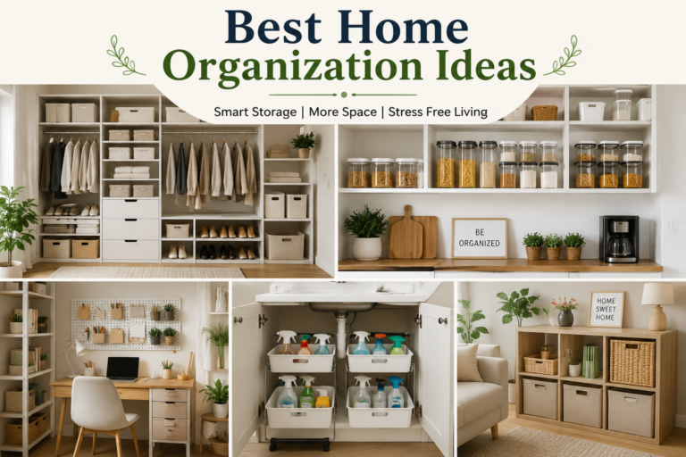 Home Organization Ideas