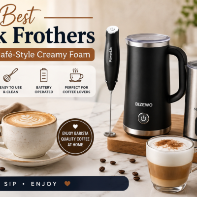 Best Milk Frothers – Create Café-Style Creamy Foam