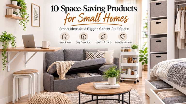 10 Space-Saving Products for Small Homes