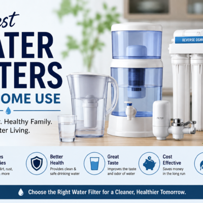 Best Water Filters for Home Use – Smart Choices for Clean Water