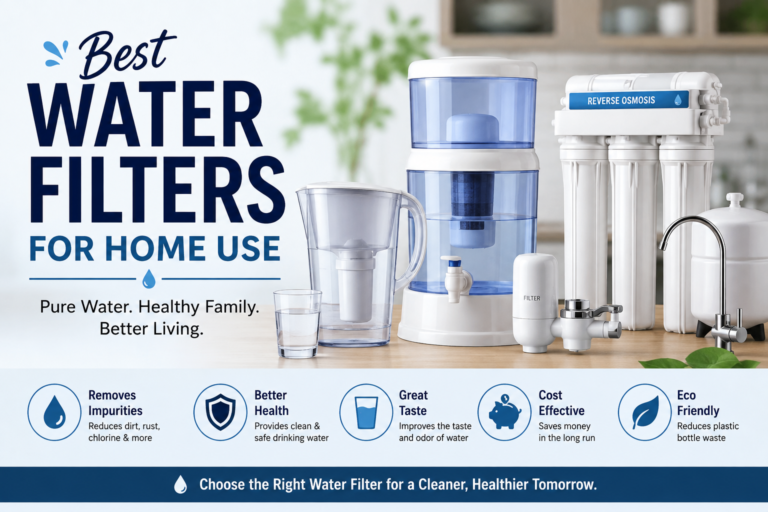 Best Water Filters for Home Use – Smart Choices for Clean Water