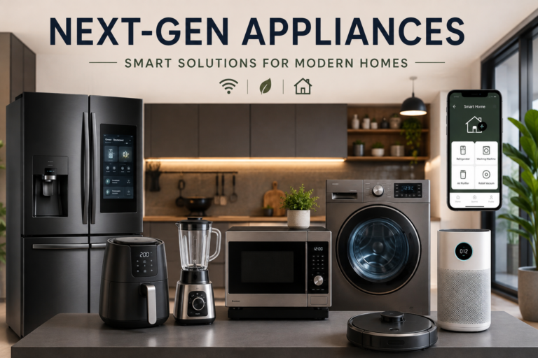Next-Gen Appliances – Smart Solutions for Modern Homes