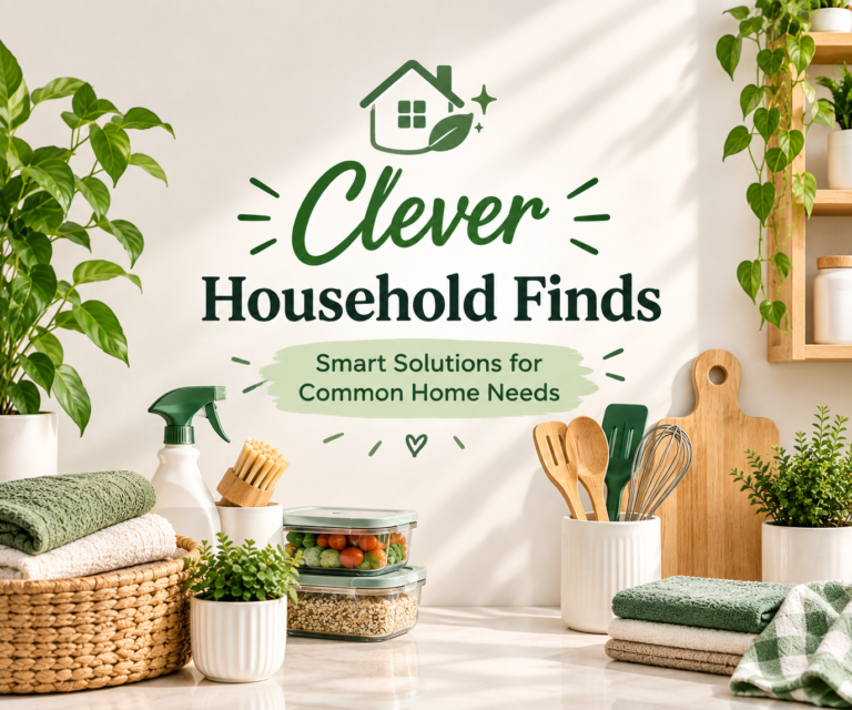 Clever Household Finds – Smart Solutions for Common Home Needs