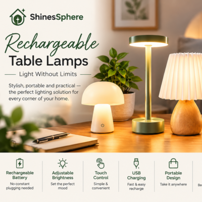 Rechargeable Table Lamps